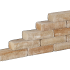 Pilestone Line Mont Blanc 40x15x10cm