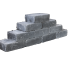 Tumbelwall Getr. 30x20x10cm Mount Everes