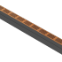 ACO Slimline Corten 100 cm