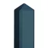 Beton-paal IJssel gecoat diamantkop 10x10x280cm