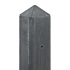 Beton-paal IJssel antraciet diamantkop 10x10x280cm