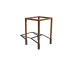 Cortenstaal pergola vierkant
