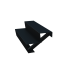 Zwarte trap New York 2-trede (breedte 100 cm)