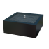 Aluminium watertafel 100 x 100 x 40 cm Inclusief LED-verlichting