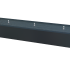 Aluminium watertafel 300 x 80 x 40 cm Inclusief LED-verlichting