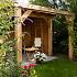 Open overkapping met pergola