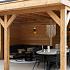Open overkapping met berging