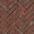 Rustiek Dikformaat UDF60 Ruston 20x6,5x6 Paars/Rood bezand