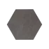 Staptegel Hexagon Basalto o60x52x2cm