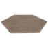 Staptegel Hexagons Foresta Chiaro o60x52x2cm