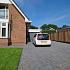 Signature brick 8 cm dark sepia mini facet komo
