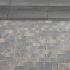 Signature brick 8 cm dark sepia mini facet komo