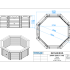 Interline Java rond 3,55 x 1,16 m / incl. BASIS pakket