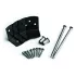 Betonschutting - bevestiging antraciet t.b.v. betonpaal 10x10cm 10x10 Antraciet
