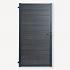 Tuindeur composiet Velufence | dark grey