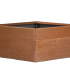 Bloembak Modulair Corten|60X60X70 cm