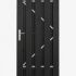 Poort zwart gespoten 140 cm