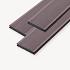 Duofuse vlonderplank massief | 2,3x14 | weng? brown | 400 cm