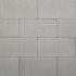 Tuintegel 20x40x5cm grijs mini facet