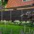 Beton-paal IJssel gecoat, diamantkop 10x10x280cm T-model