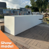 Showmodel | Plantenbak 300x90x60 cm Wit
