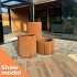 Showmodel | Plantenbak Ø60 x 40 cm Cortenstaal