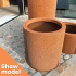 Showmodel | Plantenbak Ø60 x 60 cm Cortenstaal