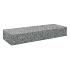 Bloktrede Tibet Dark Grey G654 100x35x15 cm rondom gezaagd en gevlamd, met facet