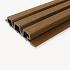 Fiberdeck triple WEO35 klasse D | 3,3x17 | teak brown | 290